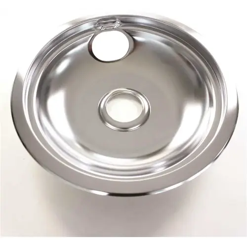 8 in. Chrome Drip Pan