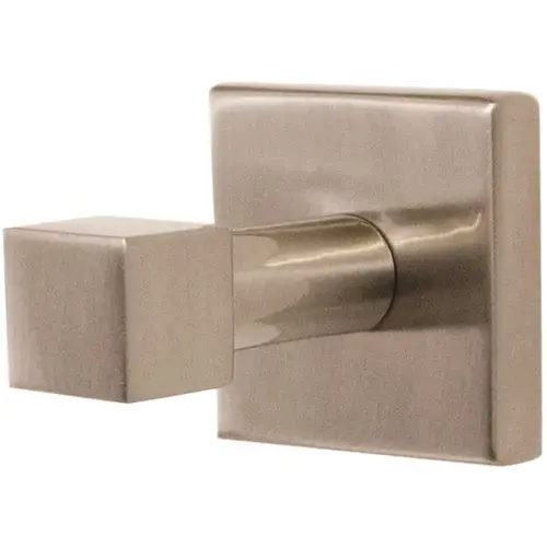 Karsen Contemporary Robe Hook for Bathroom Bedroom Closet or Kitchen in Satin Nickel