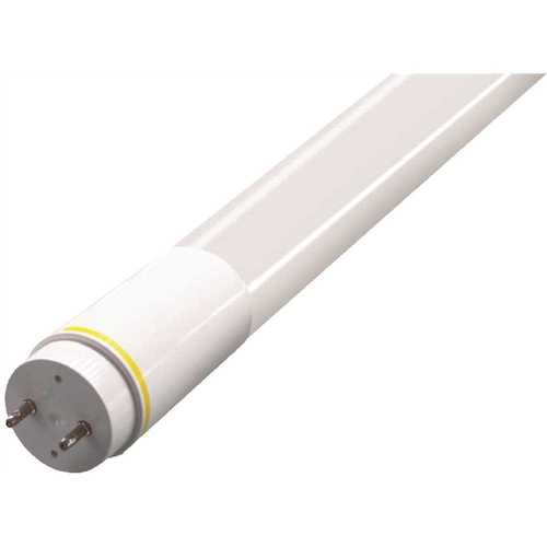7-Watt 2 ft. Linear T8 LED Tube Light Bulb Non-Dimmable Bypass Type B Cool White 4000K - pack of 25