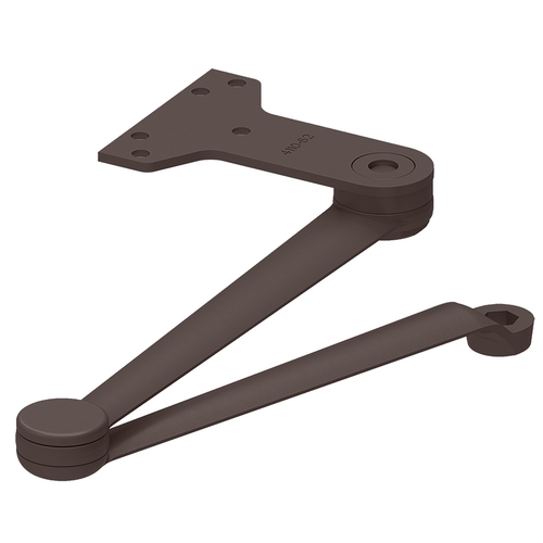 Door Closer Arms Satin Bronze Blackened Satin Relieved Clear Coated