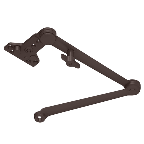 Door Closer Arms Satin Bronze Blackened Satin Relieved Clear Coated