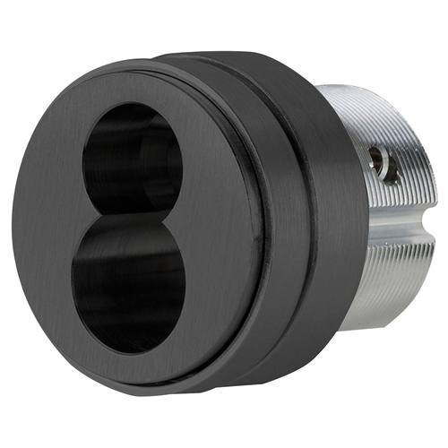 1-1/2 In. FSIC Mortise Housing, Straight Cam, Compression Ring & Spring, Flat Black Coated Finish, Non-handed Flat Black Coated