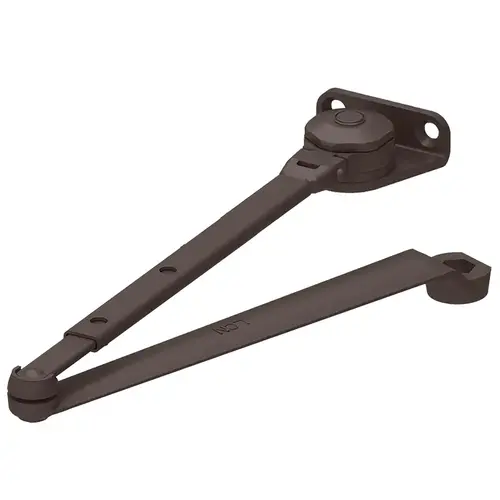 Door Closer Arms Satin Bronze Blackened Satin Relieved Clear Coated