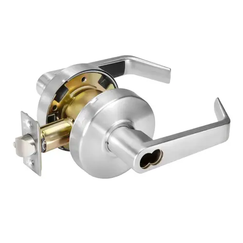 Cylindrical Lock Satin Chrome