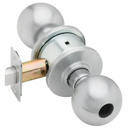 Cylindrical Lock Satin Chrome