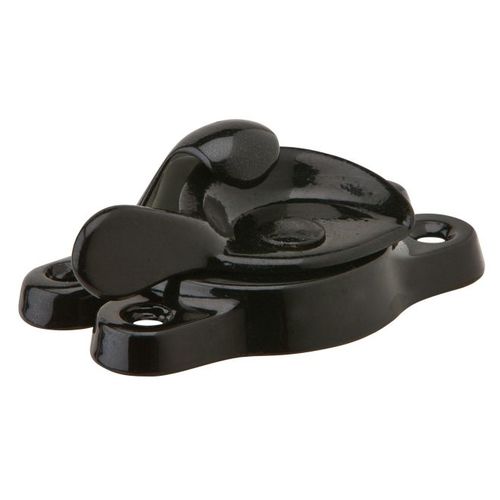 IVES 07A-BLK Aluminum Window Lock Black Finish