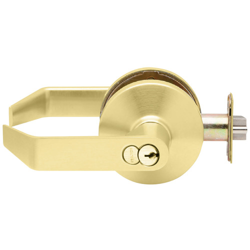 Cylindrical Lock Satin Brass