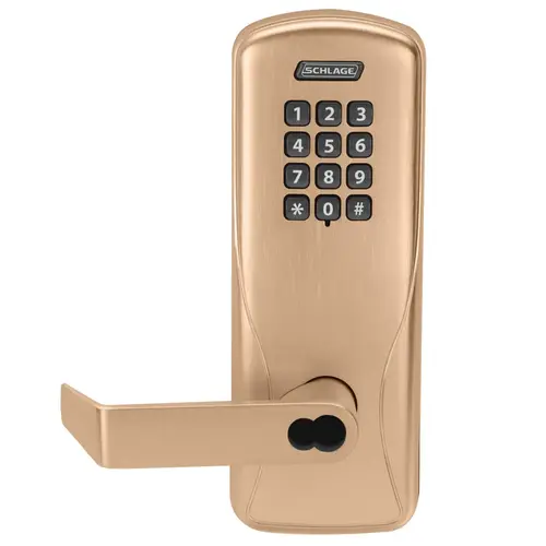 Electric Mortise Lock Satin Bronze Clear Coated