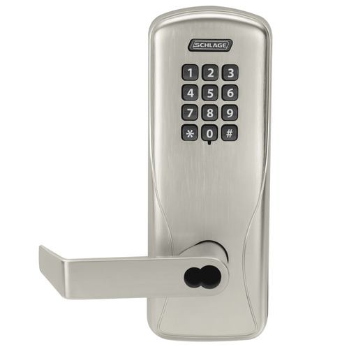 Electric Mortise Lock Satin Nickel Plated Clear Coated