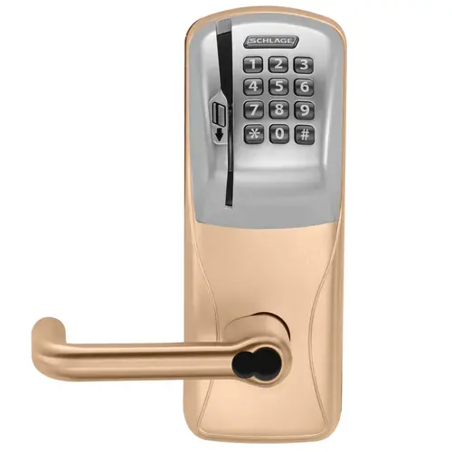 Electric Mortise Lock Satin Bronze Clear Coated