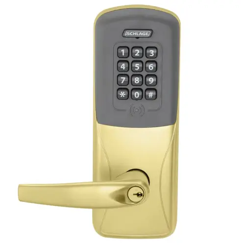 Electric Mortise Lock Satin Brass