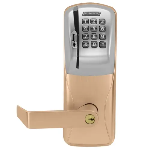 Electric Mortise Lock Satin Bronze Clear Coated