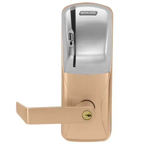 Electric Mortise Lock Satin Bronze Clear Coated