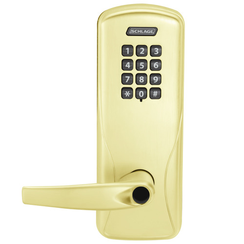 Electric Mortise Lock Bright Brass