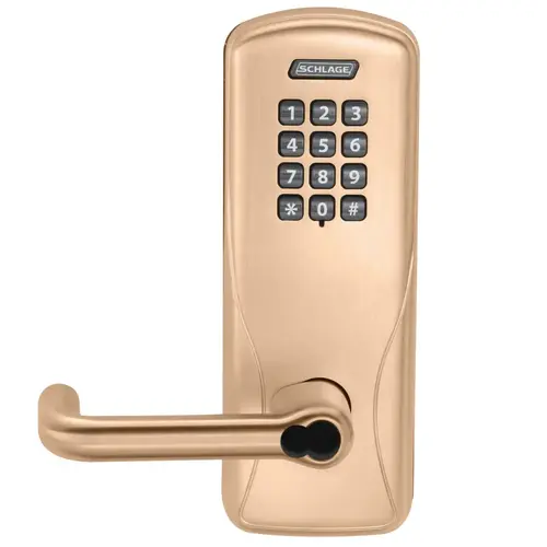 Electric Mortise Lock Satin Bronze Clear Coated