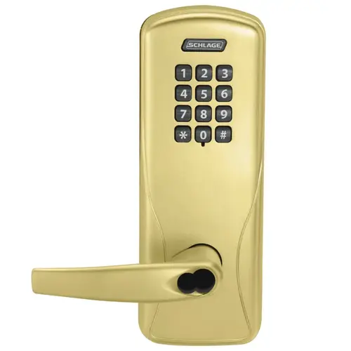 Electric Mortise Lock Satin Brass