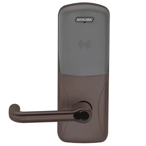 Electric Cylindrical Lock Aged Bronze