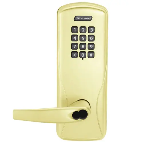 Electric Mortise Lock Bright Brass