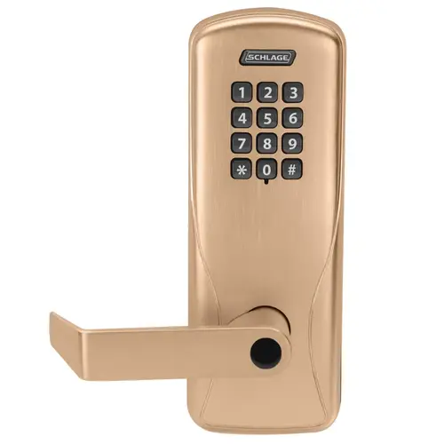 Electric Mortise Lock Satin Bronze Clear Coated