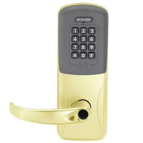 Electric Mortise Lock Bright Brass