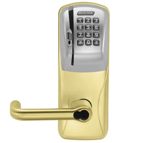 Electric Mortise Lock Satin Brass