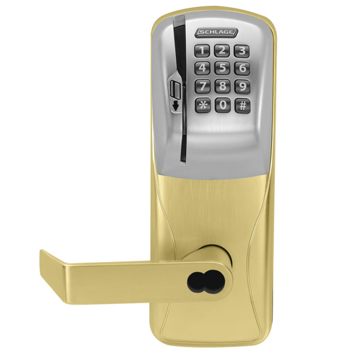 Electric Mortise Lock Satin Brass