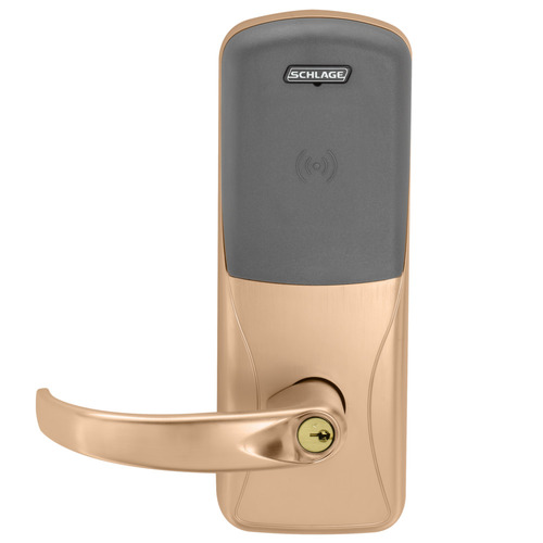 Electric Mortise Lock Satin Bronze Clear Coated