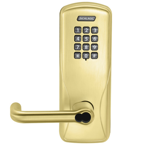 Electric Mortise Lock Satin Brass