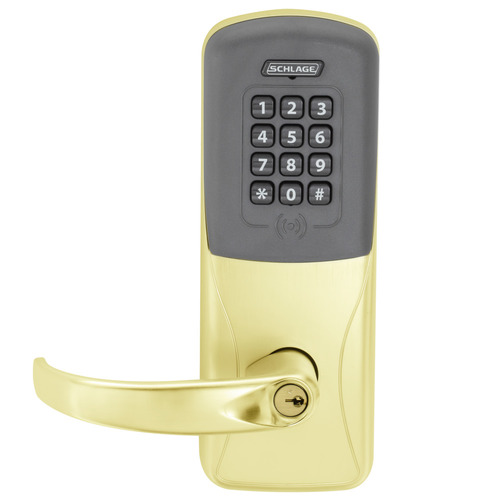 Electric Mortise Lock Bright Brass