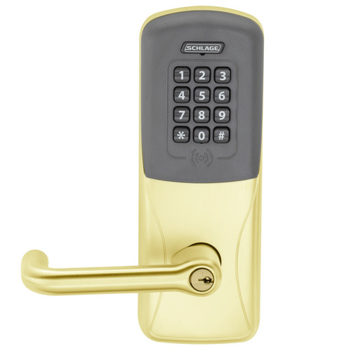 Electric Mortise Lock Bright Brass