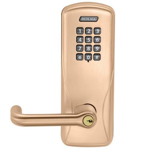 Electric Mortise Lock Satin Bronze Clear Coated