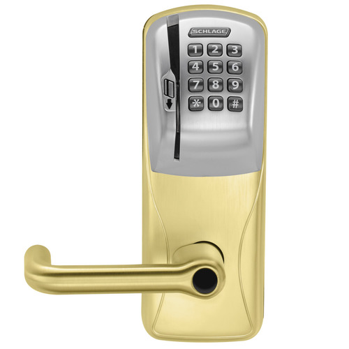 Electric Mortise Lock Satin Brass