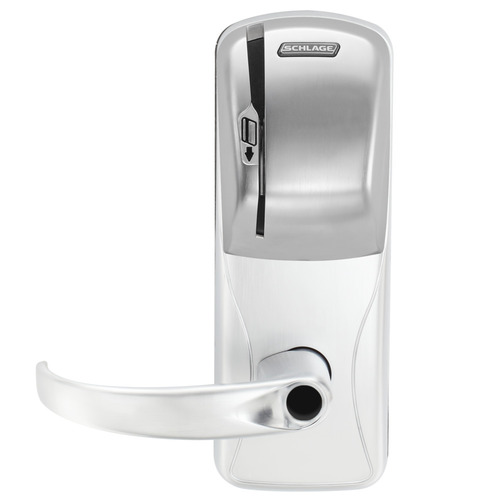 Electric Mortise Lock Bright Chrome