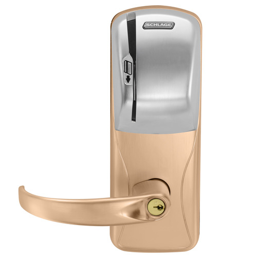 Electric Mortise Lock Satin Bronze Clear Coated