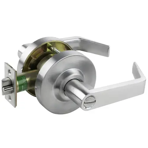 Cylindrical Lock Satin Chrome