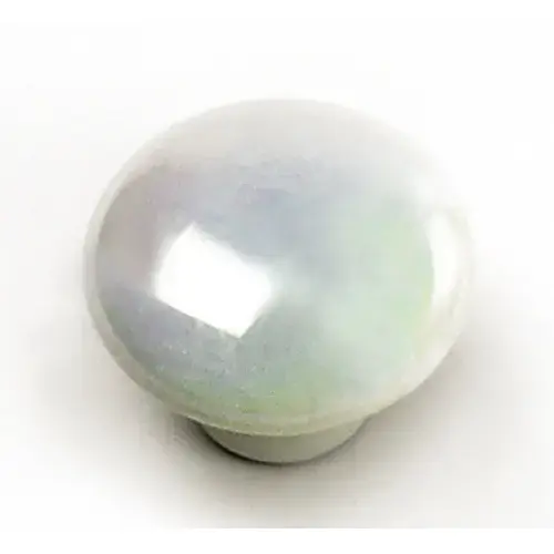 Porcelain Round 1-1/4 In. Opal Cabinet Knob