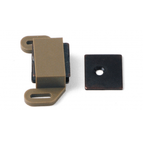 Magnetic Catch - Tan Plastic