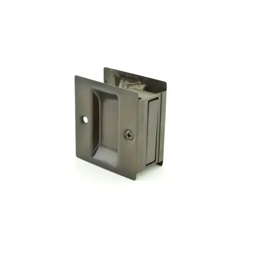 1064 Pocket Door Pull, Oil Rubbed Dark Bronze