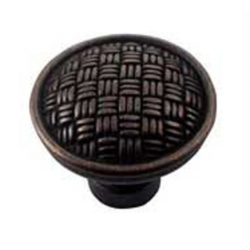 1 1/4" Rattan Knob - Oil Rubbed Bronze