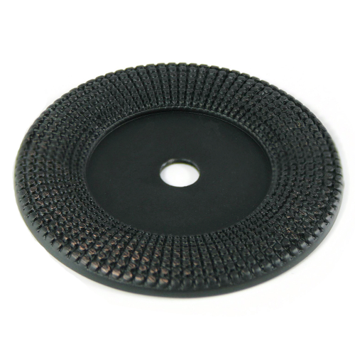 1 1/2" Vanilla Round Guerlain Backplate - Oil Rubbed Bronze