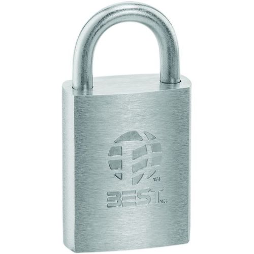 Brass 1/4" Diameter Padlock 7 Pin 3/4" Shackle Non Key Retained