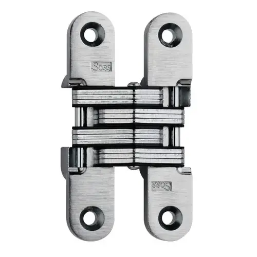 Model 212 Invisible Hinge, Satin Chrome