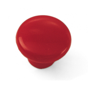 Laurey 34638 1 1/4" Plastic Knob - Red