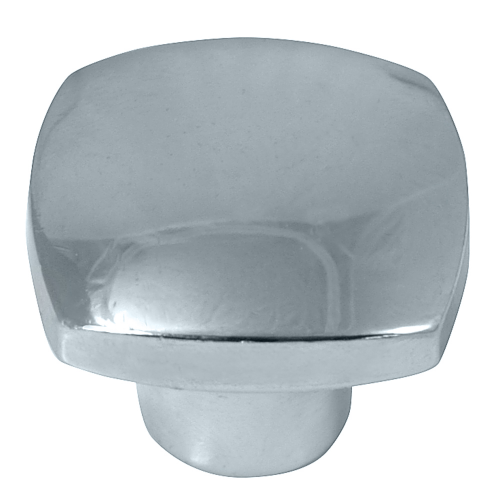 1 1/4" Square Knob - Aventura - Polished Chrome