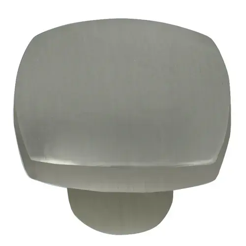 Aventura Square 1-1/2 In. Satin Nickel Cabinet Knob