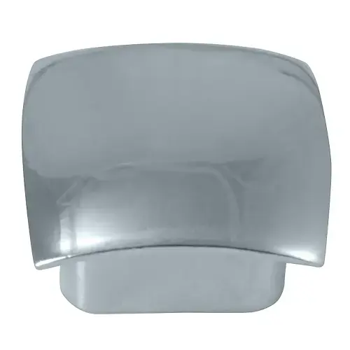 1 1/2" Square Knob - 16mm c/c - Aventura - Polished Chrome