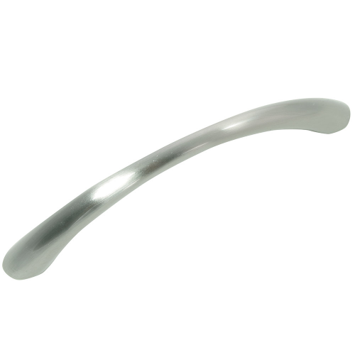 96mm Tapered Bow Pull - Satin Nickel