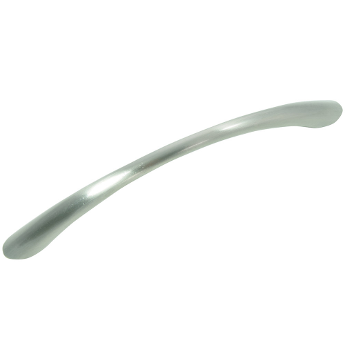 128mm Tapered Bow Pull - Satin Nickel