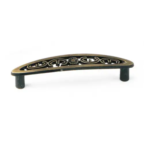 3" Classic Traditions Filigree Pull - Antique Brass