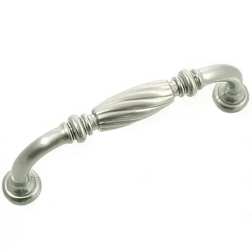 3" Pull - French Twist - Satin Nickel